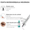 Lápiz para Cejas (2024 Nuevo),2PCS Lápiz de Cejas Microcuchilla,Lápiz para