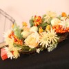 Easter Egg Garland Wreath Natural Rattan Artificial Wreath Easter Decoration