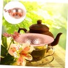 Mobestech Copper Tea Infuser Filter with Heat Resistant Plum Blossom