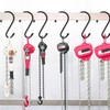 DINGEE 6 Pack Large S Hooks, Rubber Coated, Heavy Duty