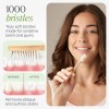 LSGIHFD Bamboo Toothbrushes 10 Pack - BPA Free Soft Bristles