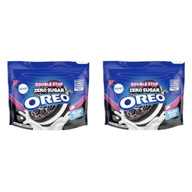 Oreo Sandwich Cookies Set - 2 packs (Zero Sugar Double Stuf 10.3oz)