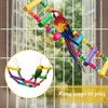 AFUOWER 6 PCS Bird Shredding Toys for Parakeet Chewing Toy,