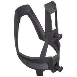 BBB Cycling Water Bottle Holder Universal Bike Bottle Cage for Road Bike and MTB Lightweight DualCage BBC-39 Dark Grey/Black