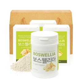 Gabdang Herb 갑당약초보스웰리아 추출 분말 X4병 선물세트포장 Gapdang Herb Boswellia Extract Powder X4 Bottles Gift Set Packaging