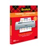 Scotch Thermal Laminating Pouches, 100 Count, Clear, 5 mil., Laminate