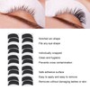 10 Pairs Eyelash Extension Under Eye Gel Pads Notch Flexible
