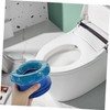 KONTONTY Toilet Bowl Ring Rubber Sealing Gasket Odor Resistant Leakproof
