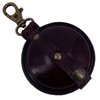 MIKA Unisex Key Ring Small Genuine Leather/Saddle Leather, Key Case