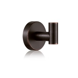 BigBig Home Bronze Towel Hooks, Bathroom Robe Hook Oil Rubbed, Bath Farmhouse Coat Clothes Hook Wall Mounted Rustic for Kitchen