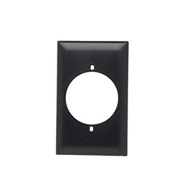 Legrand - Pass & Seymour TP724 Pass and Seymour Tp724-W White 1G Power Outl Plate