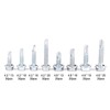 200pcs Self Tapping Screw, Metal Self Tapping Drill Screws Assortment
