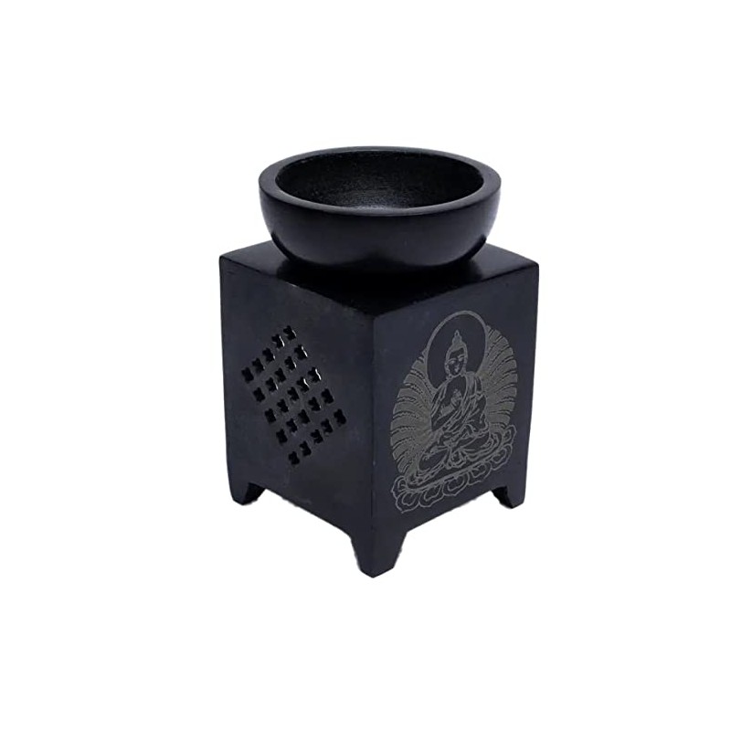 Olieverdamper zeepsteen Buddha