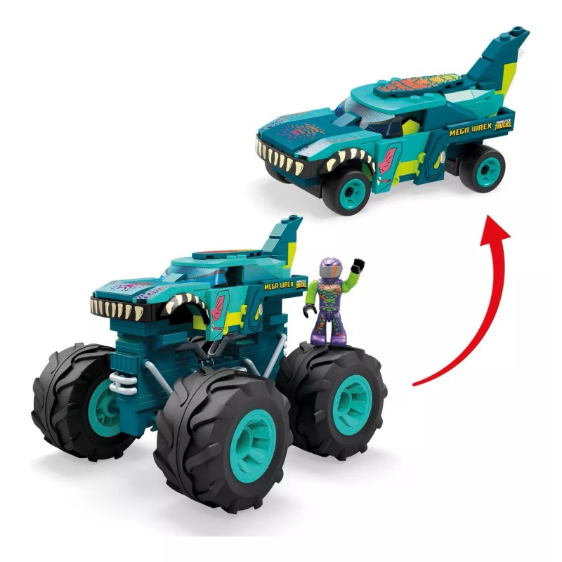 Mega Construx Figura Construcción Mega Construx Megawrex Monster Truck
