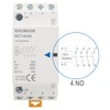 Baomain AC Contactor 12VAC 25A 4 Pole 4NO Normally Open