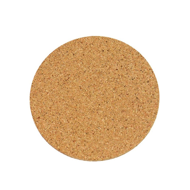 CAM2 Coaster,Cork Coaster,Coaster Glasses(10er Pack) 9 cm Dm 4mm Thick,Cork