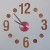 BESPORTBLE Clock Numbers Set Wooden Digital Clock Numbers Replacement Roman