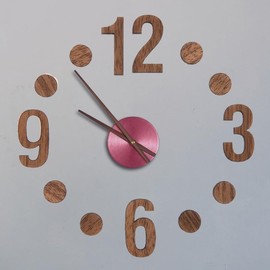 BESPORTBLE Clock Numbers Set Wooden Digital Clock Numbers Replacement Roman Number for DIY Wall Clock Craft Repair Watch Accessories