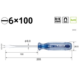 Crystalline Screwdriver