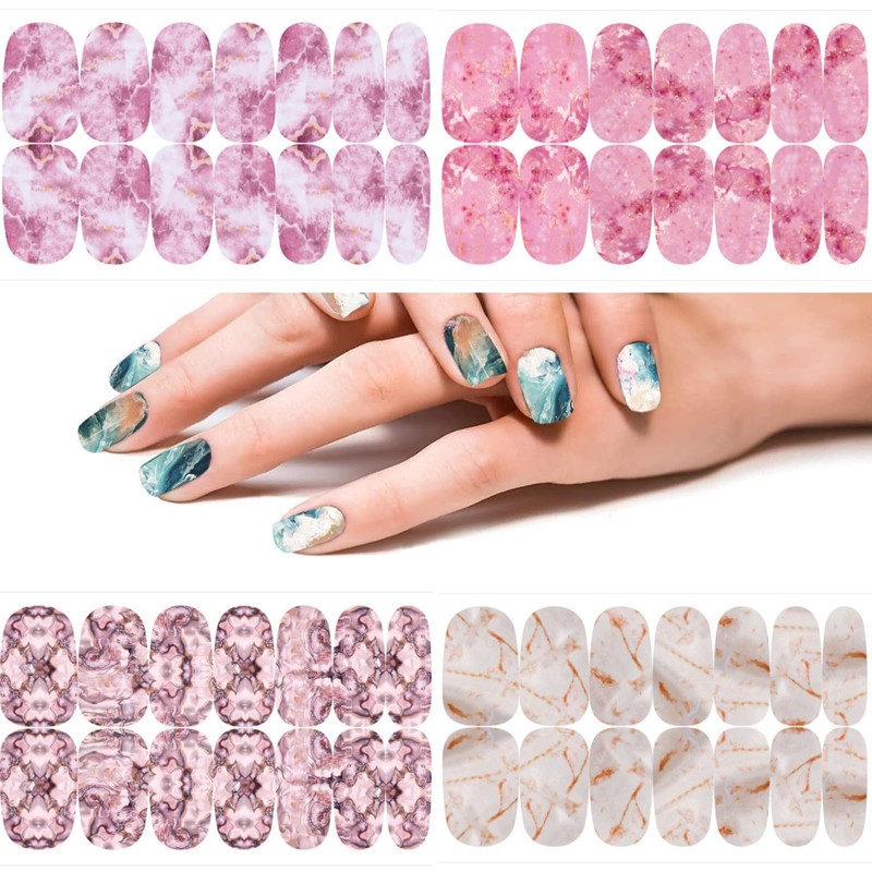 COLORBIRD Nail Sticker Marble Mineral Design Paste Manicure Cute Art