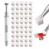 YFFSFDC Nail Sponge Nail Art Tool Sponge with Grab Pen
