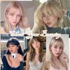 18 inch Hair Topper for Women with Bangs 3D 360°