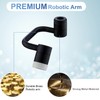 Matte Black Faucet Aerator, 1080° Swivel Faucet Extender, Kitchen Sink