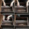 4 Adjustable Drawer Dividers, Organize Silverware and Utensils in Home