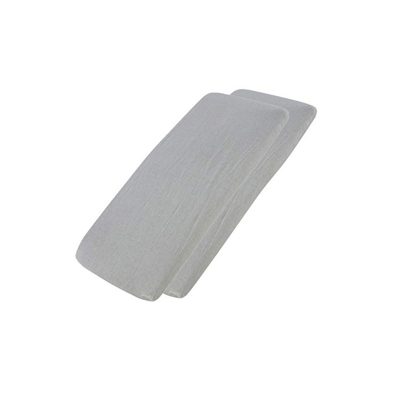 Cot Fitted Sheet 100% Cotton 120x60cm - Pack Of 2