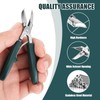 3pcs Ingrown Toenail Clippers Set, Professional Beveled Eagle Beak Nail