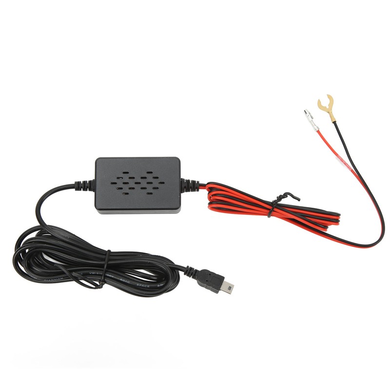 Dash Cam Hardwire Kit MINI USB Adapter 12V‑30V to 5V