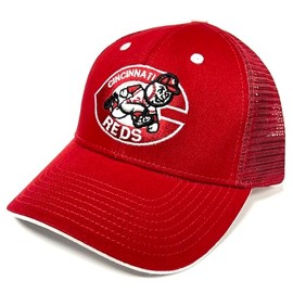 Cincinnati Reds MVP 1968 Cooperstown Vintage Throwback Red Mesh Hat Cap Men's Snapback Adjustable