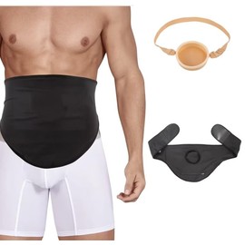 Ostomy Supplies 2 Pack, Ostomy Belt & Waterproof Stoma Ostomy Bath Cover, Stealth Belt Ostomy Bag Cover Ostomy Shower Wound Protector Ostomy Wrap for Men & Women