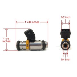 The ROP Shop | Fuel Injector for Magneti, Marelli, Weber IWP069, 108420, & Siemens FI114962, 107-962