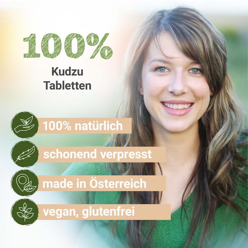 Kudzu Tablets 500 mg | 110 Tablets Pueraria lobata |