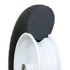 Universal Fit, Flat Free Wheelbarrow Tire and Wheel Assembly with