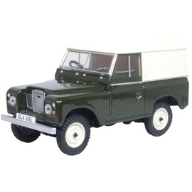 Oxford Diecast 43LR3S005 Land Rover Series III SWB Hard Top Bronze Green