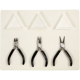 1 Set Basic Tools for Jewellery Making L:10+11+12cm