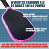 Fjalljós Pickleball Paddle Edge Guard & Weighted Training Aid to