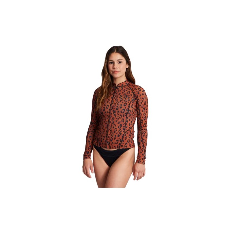 BILLABONG Womens Peeky Wetsuit Jacket - Spotted | 10