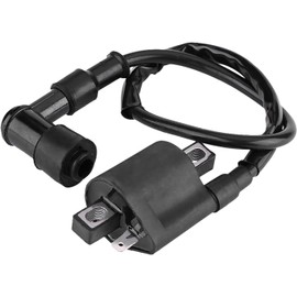 ATV Replacement Ignition Coil, Ignition Coil Scooter Metal Ignition Coils Moped, Ignition Coils ATV Motorcycle Ignition Coil, High Voltage Spark Plugs for 50CC 150CC 200CC 250CC ATVs Scooter Moped