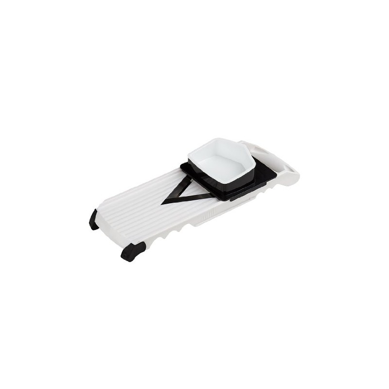Fackelmann V-Slicer Set "Arcadalina" Adjustable, Black/White, 2-Piece