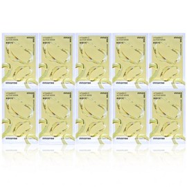 Innisfree [이니스프리] 이니스프리 액티브 마스크 비타C(투명미백) 10개 Innisfree Active Mask Vit C (Transparent Whitening) 10pcs