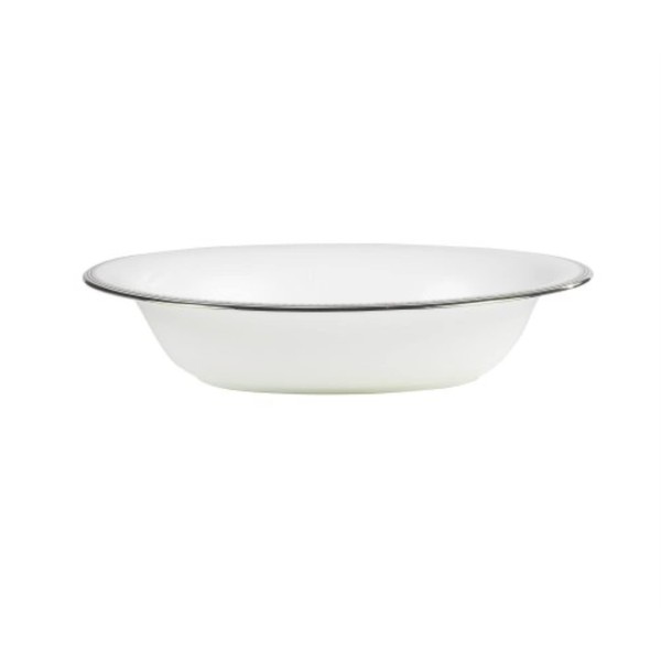 Wedgwood 50116403602 Vera Wang Open Oval Vegetable Dish 24cm/9.7in, Fine Bone China, White