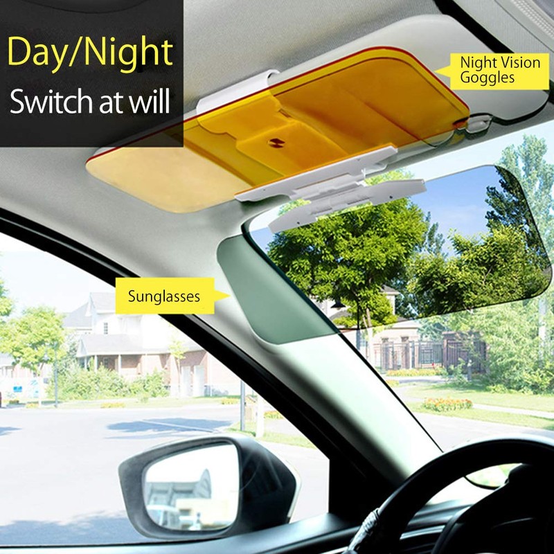 Car Sun Visor Extender, Anti-Glare Windscreen Extender, 2 in 1