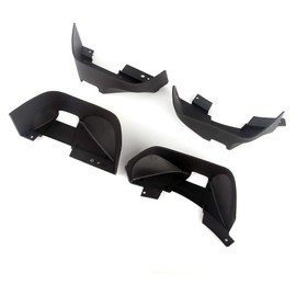 LCX Racing 1/10th RC Crawler Car Nylon Inner Mud Guard Fender Kit for RC Car Axial SCX10 II Wranger Body(4PCS), Upgrades Parts Accessories