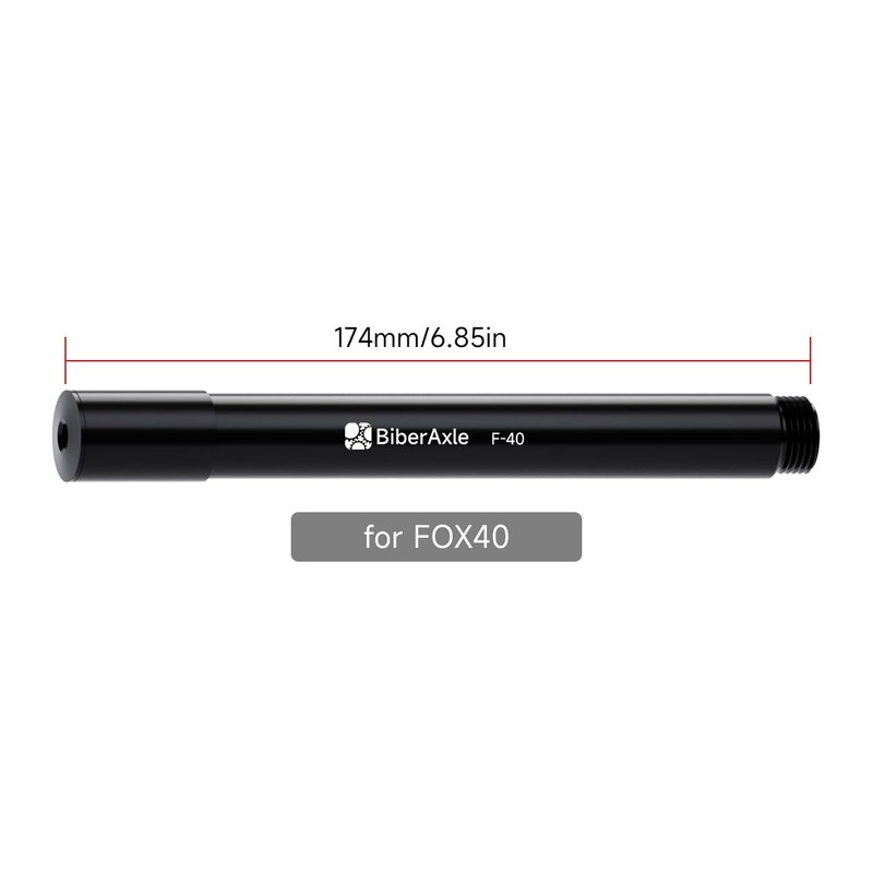 BiberAxle Axles for Fox 40 Bicycle Forks, Aluminium Alloy Quick