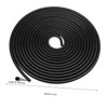 Hohopeti Caulk Saver Rubber Sealing Strip Flexible Door Window Sealing