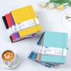 POPRUN A5 Lined Journal Notebook, PU Leather Hardback Notepad for