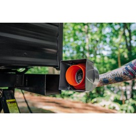 Camco RV Magnetic Bumper Cap | Allows for Convenient Storage of Your 4-in-1 Adapter During Travel | Features a Vented Cap for Air Flow While in Storage (40335), Gray